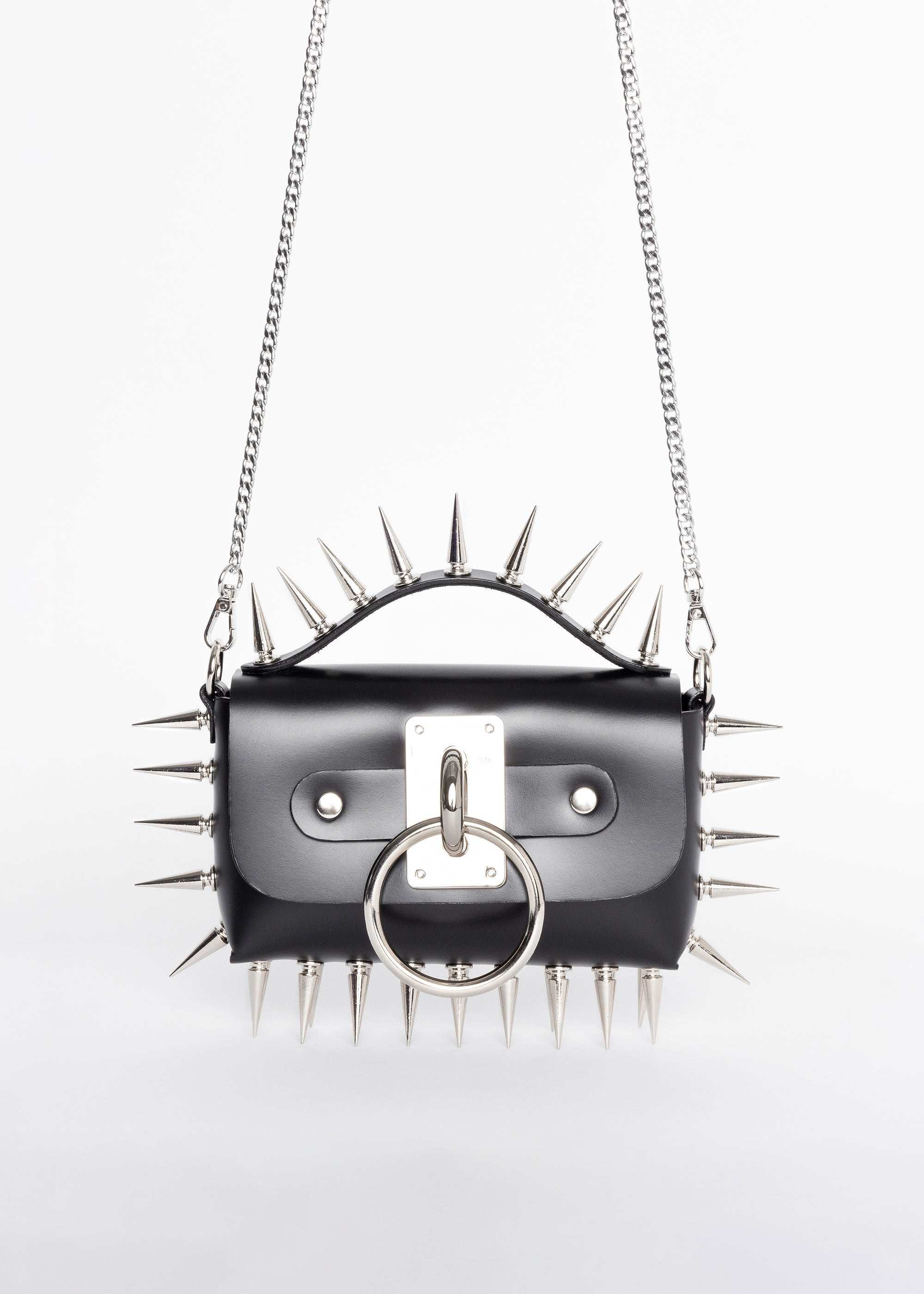 Spiked Halo Choker Bag - Mini