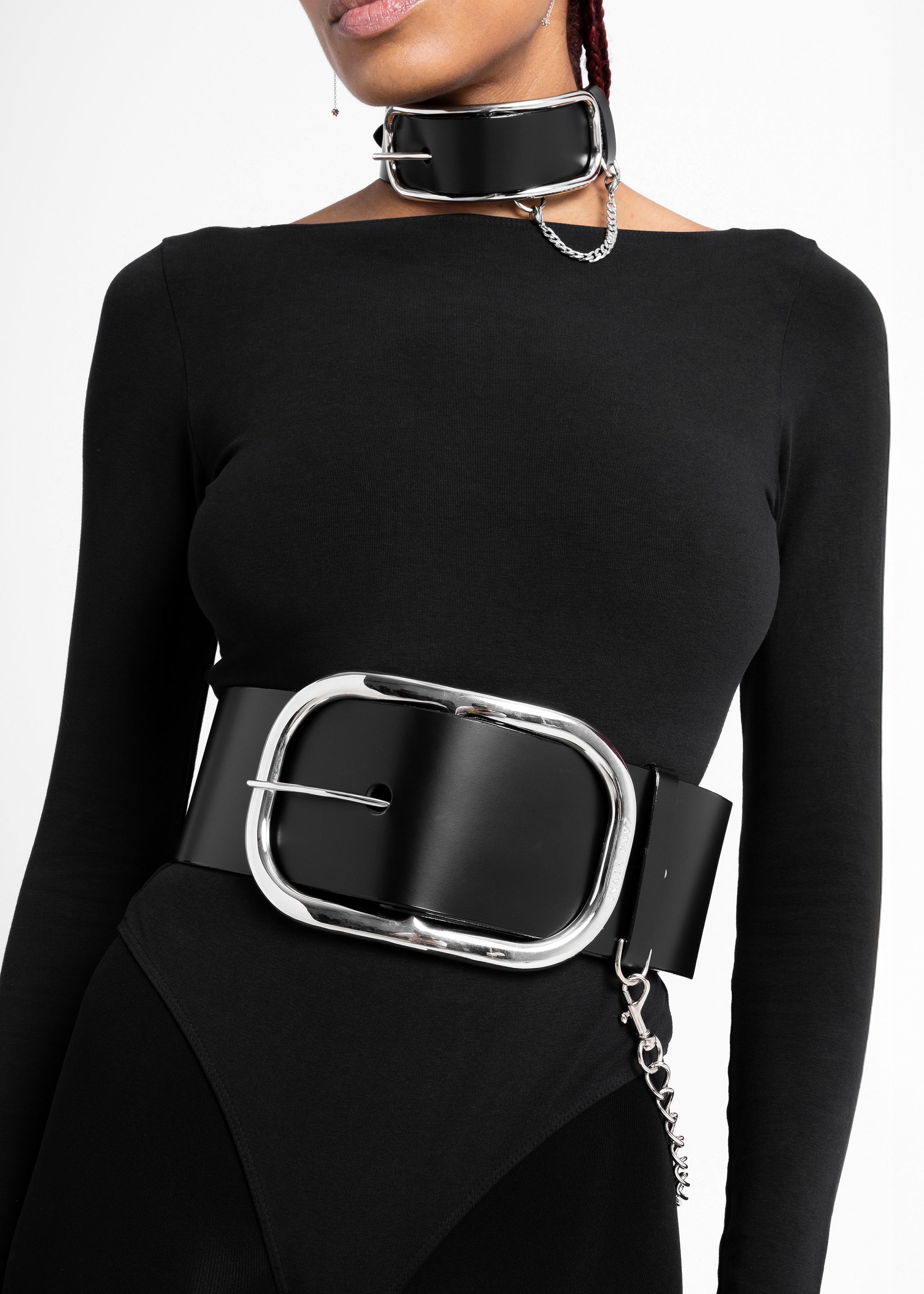 Oversized Buckle Belt