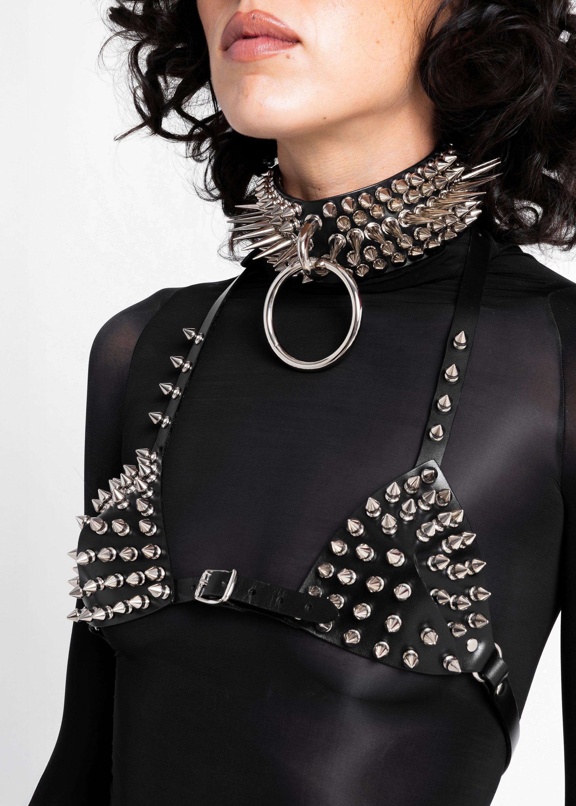Petite Triangle Bra - Spiked
