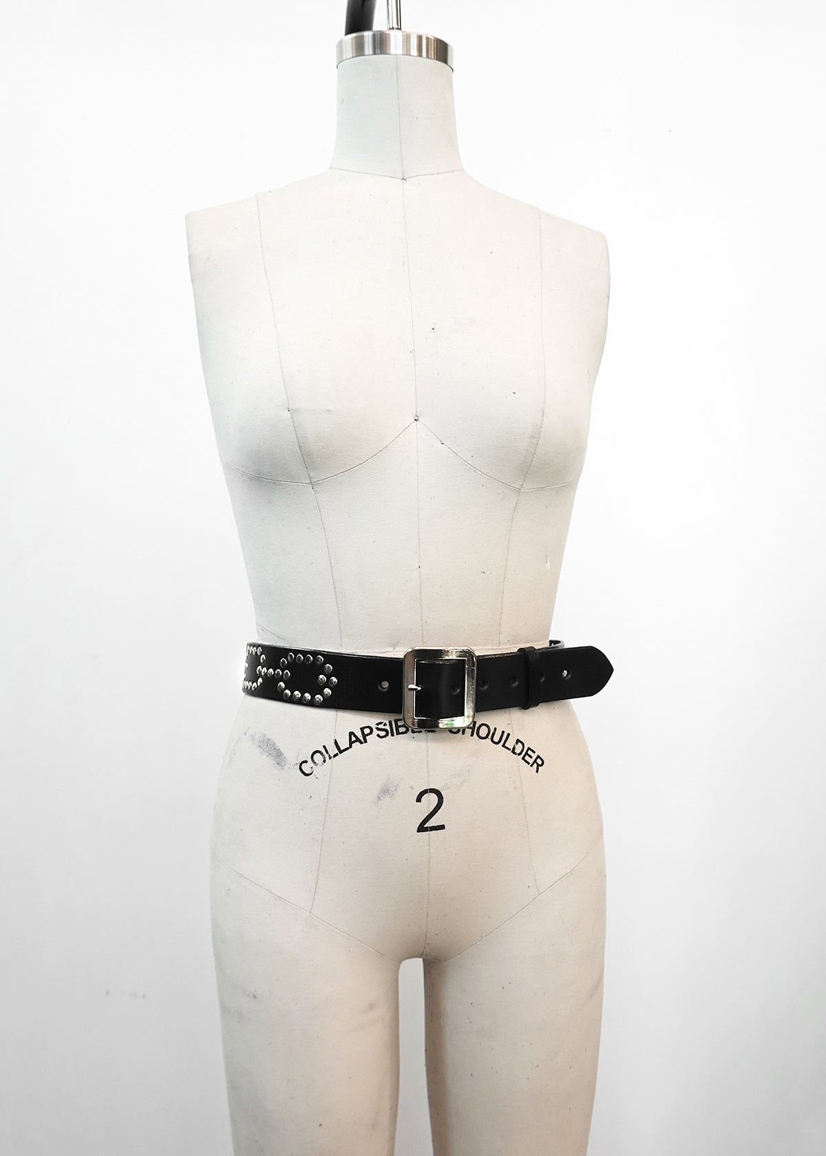 Chain Stud Belt - 28”-34”