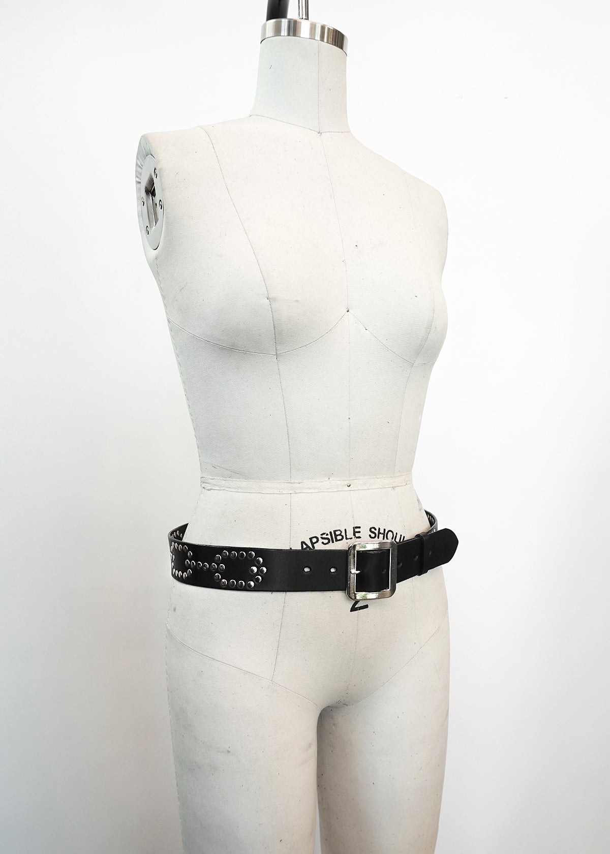 Chain Stud Belt - 30”-36”
