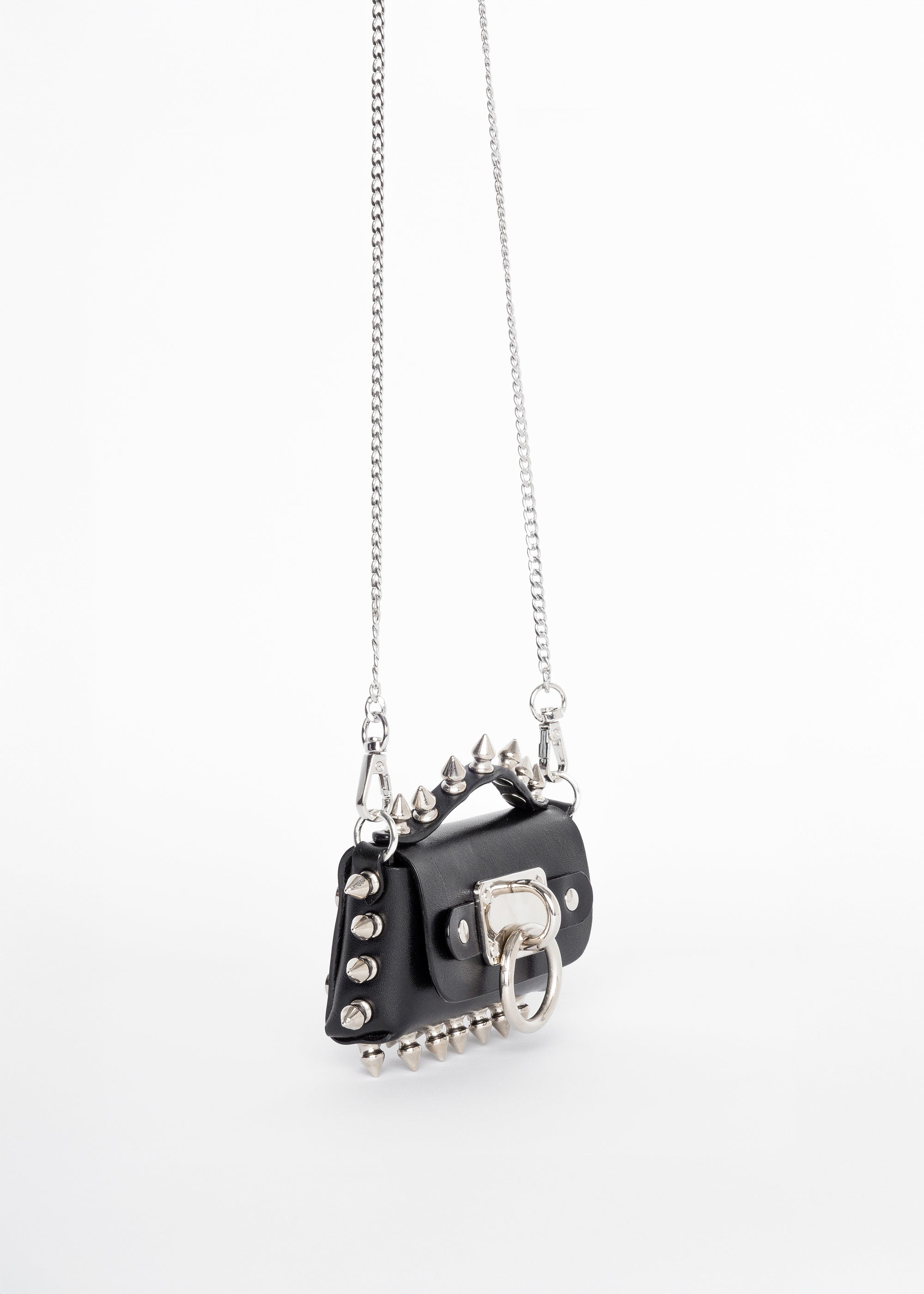 Spiked Halo Choker Bag - Tiny