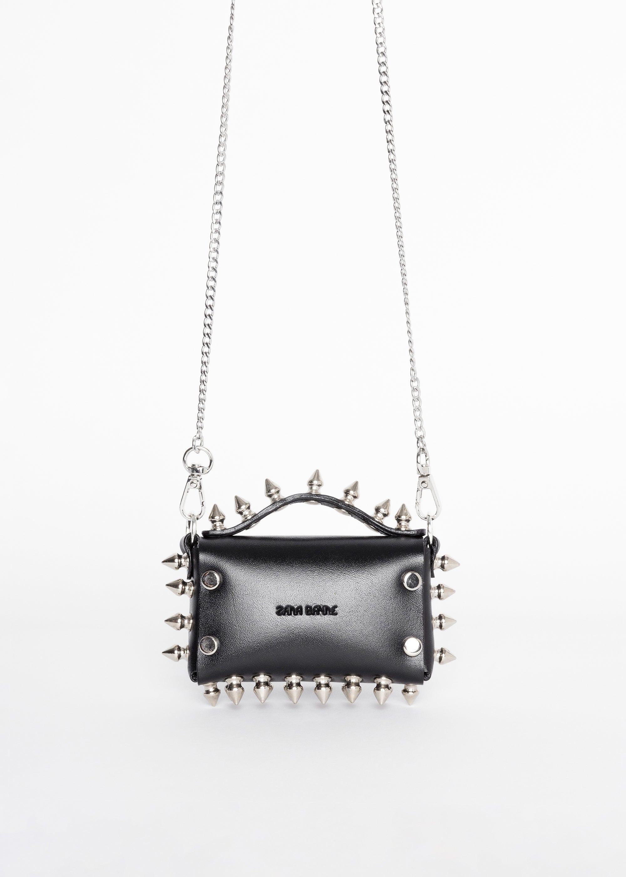Spiked Halo Choker Bag - Tiny