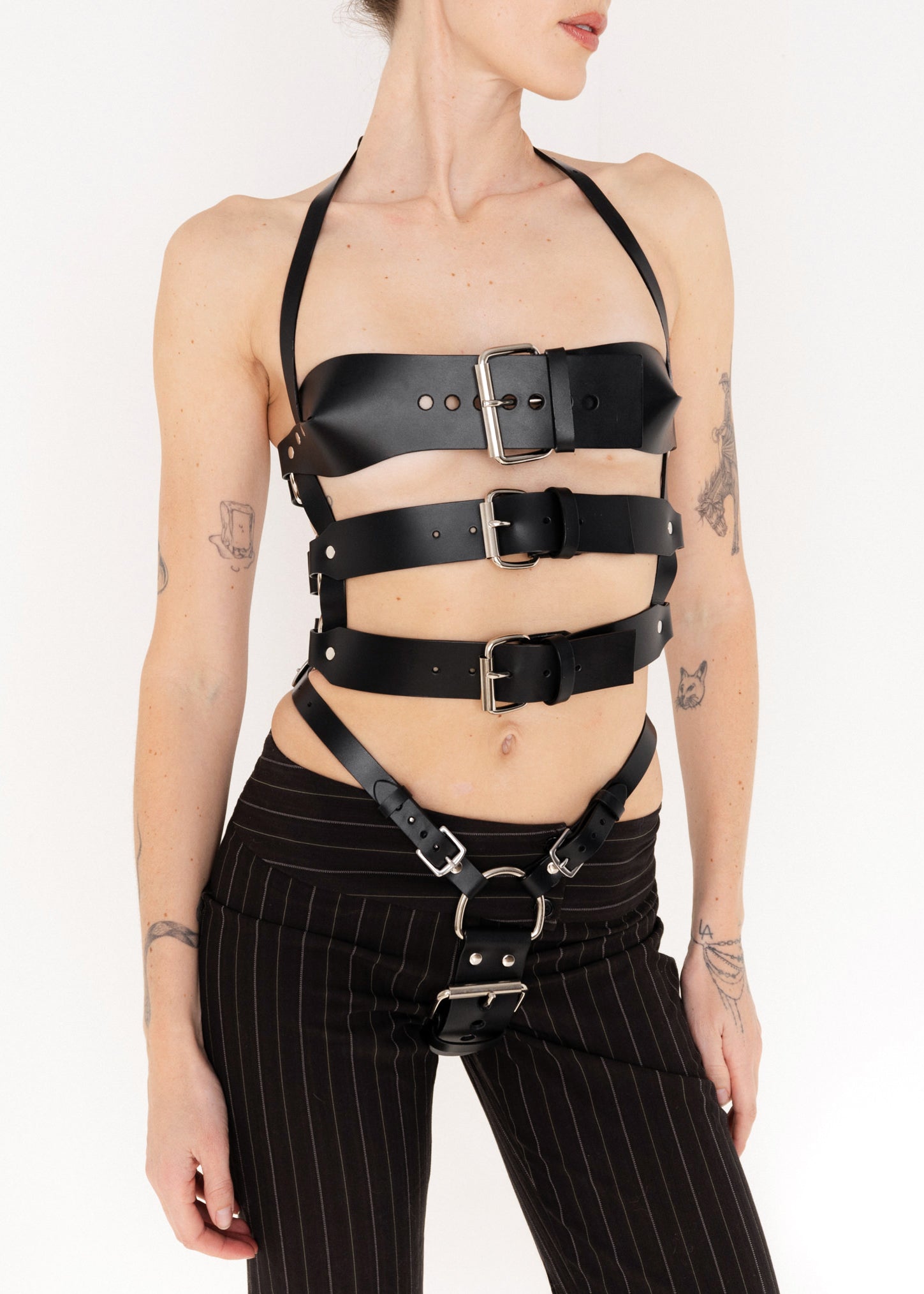 Triple Buckle Bustier