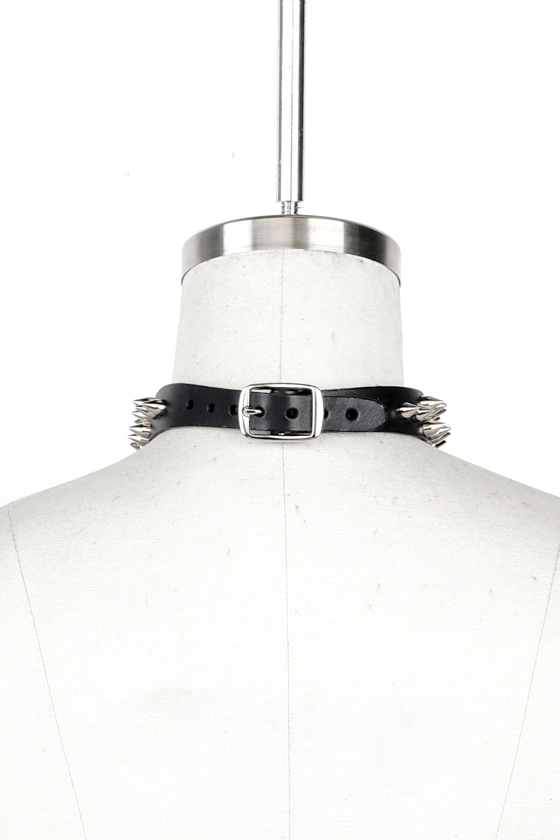 Spiked Crescent Choker