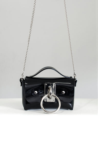 Mini Choker Bag - Clear PVC (Vegan) - Zana Bayne