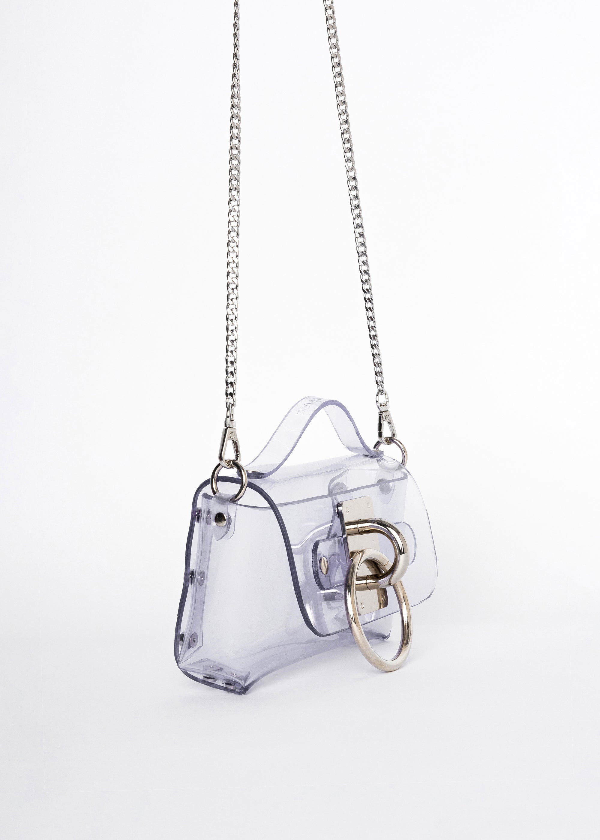 Mini Choker Bag - Clear PVC (Vegan)