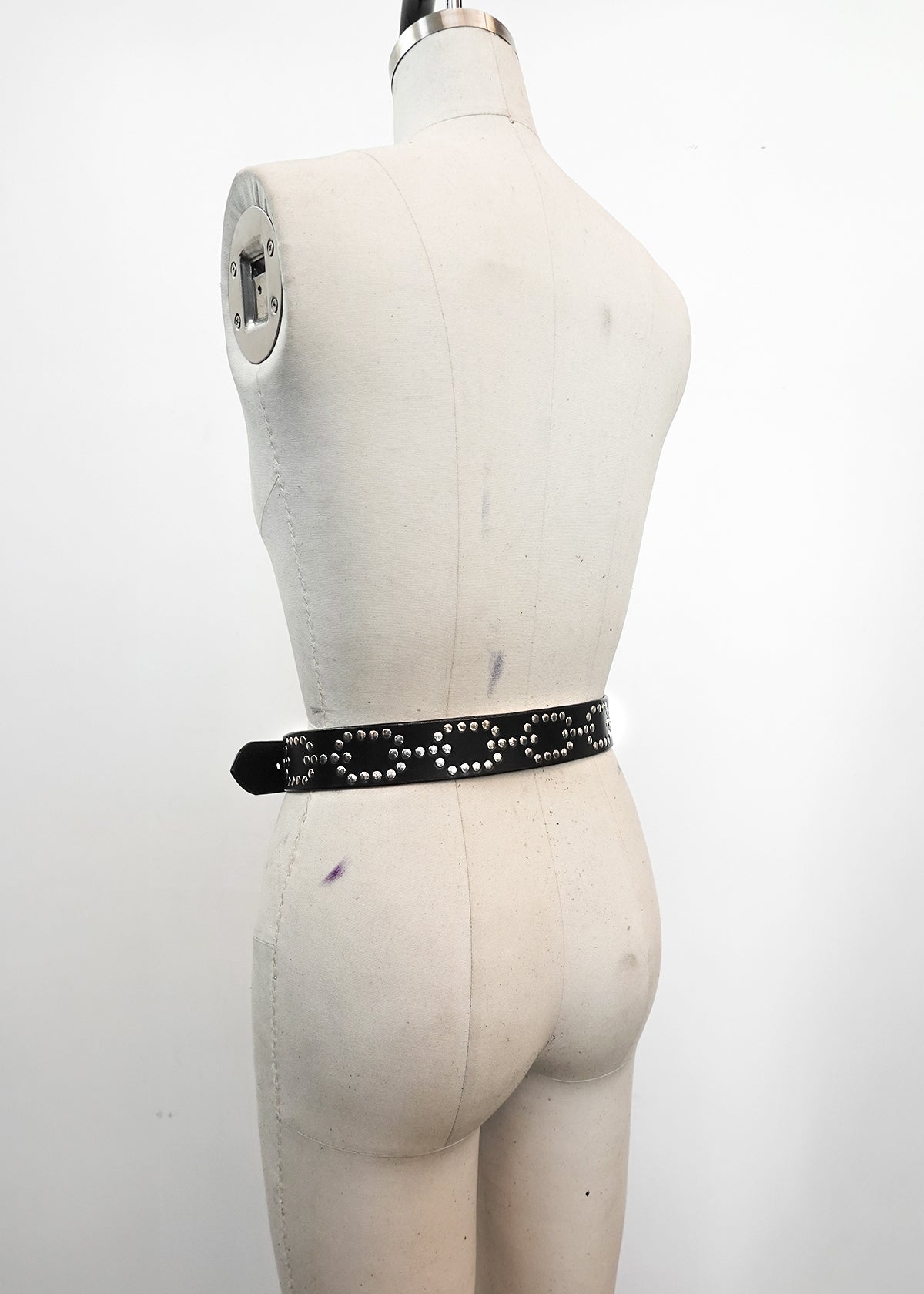 Chain Stud Belt - 28”-34”