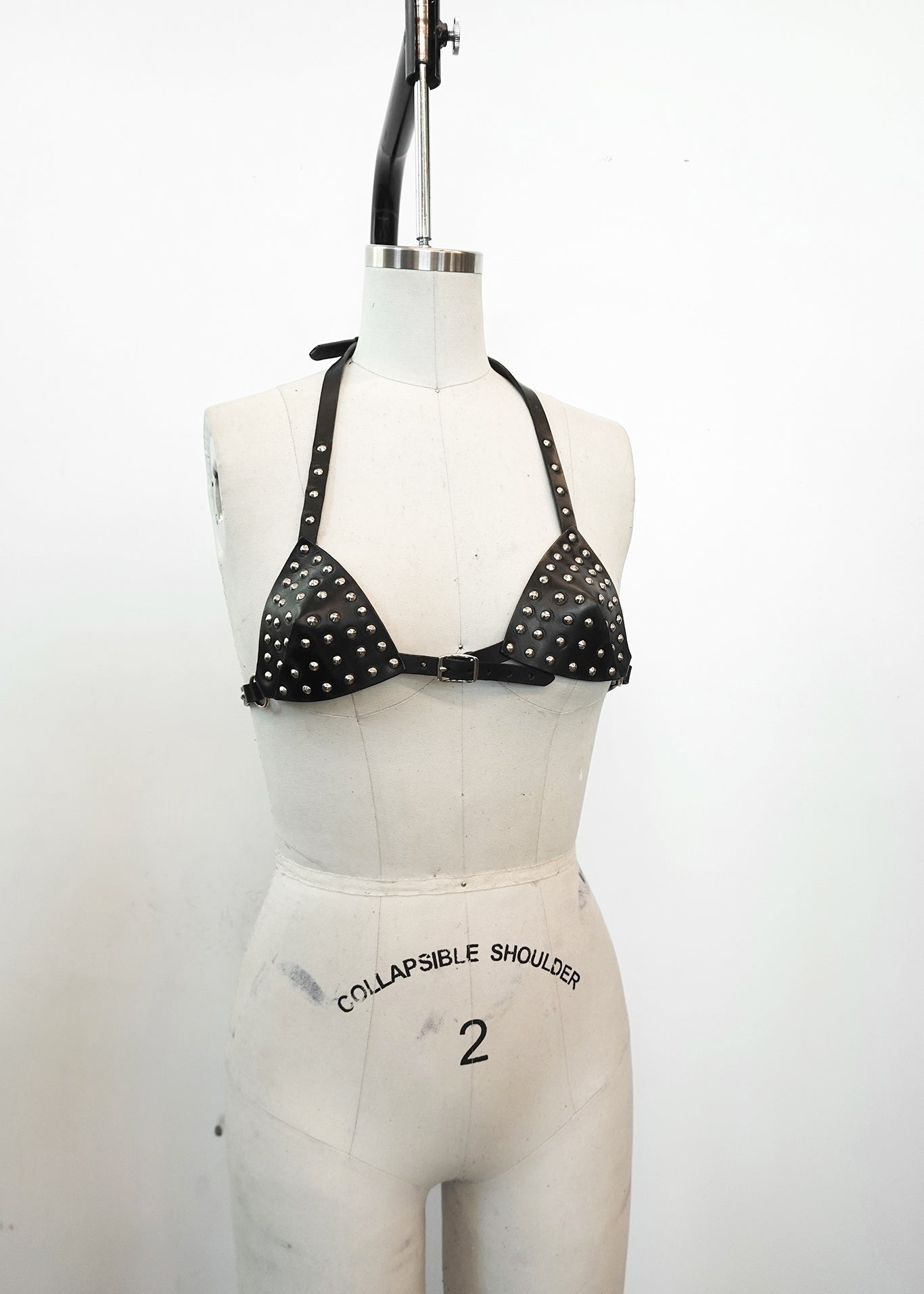 Petite Triangle Bra - Studded - S