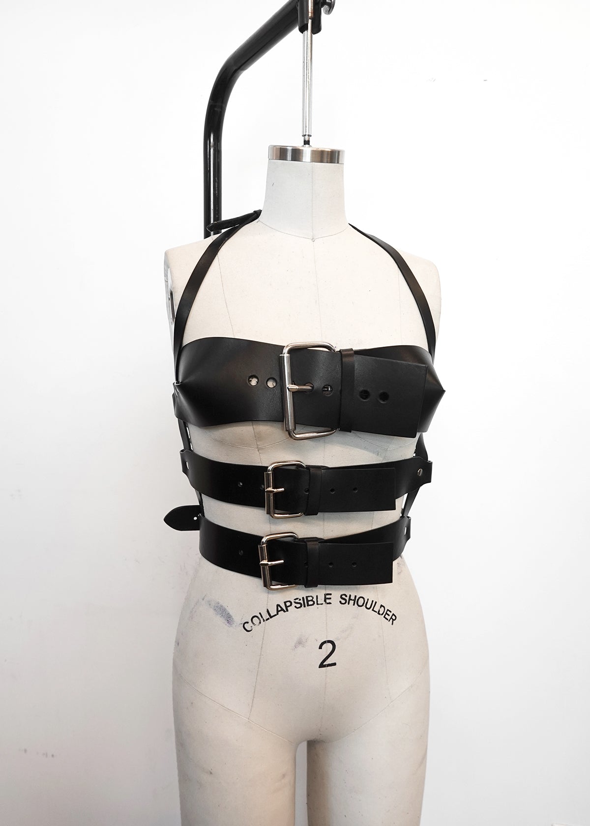 Triple Buckle Bustier - S/M