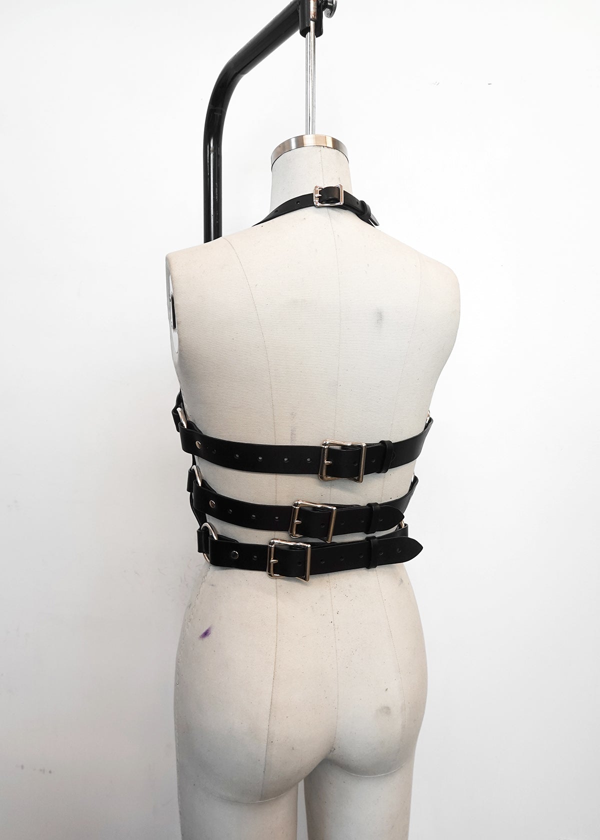Triple Buckle Bustier - L
