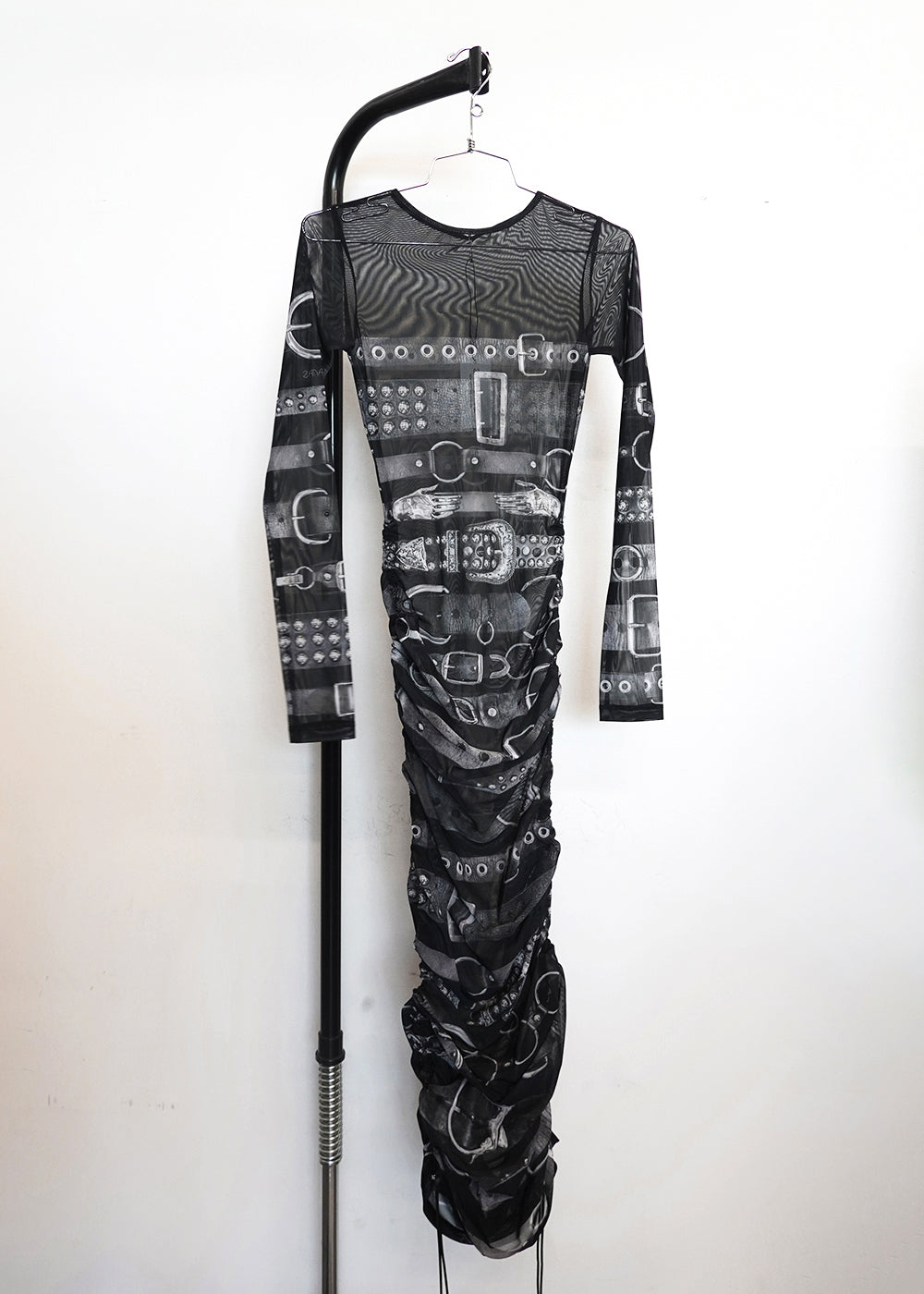 SAMPLE G13 - Mesh Belt Dress - 1