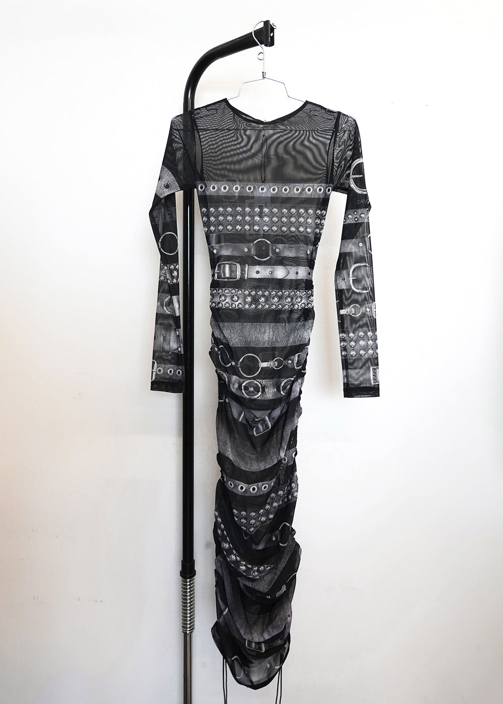 SAMPLE G13 - Mesh Belt Dress - 1