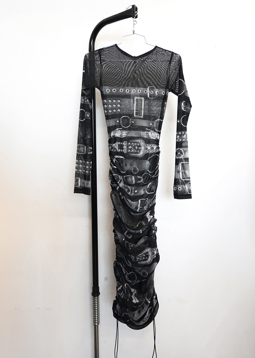 SAMPLE G14 - Mesh Belt Dress - 1