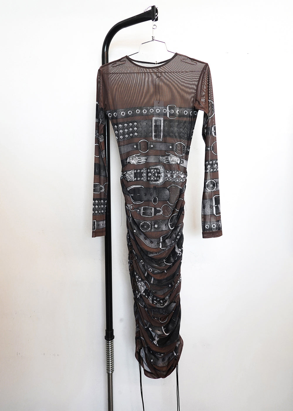 SAMPLE G18 - Mesh Belt Dress - 2