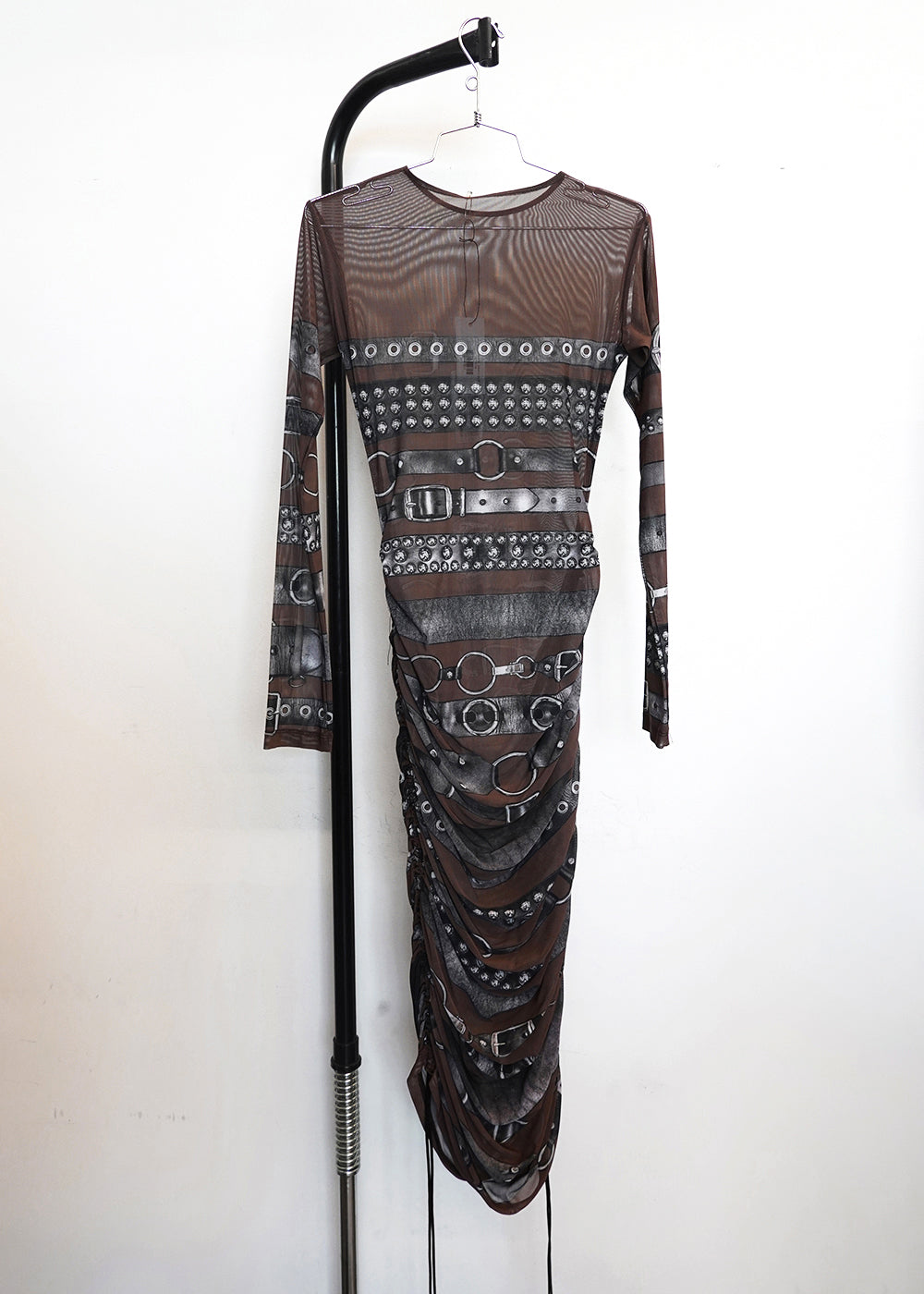 SAMPLE G18 - Mesh Belt Dress - 2