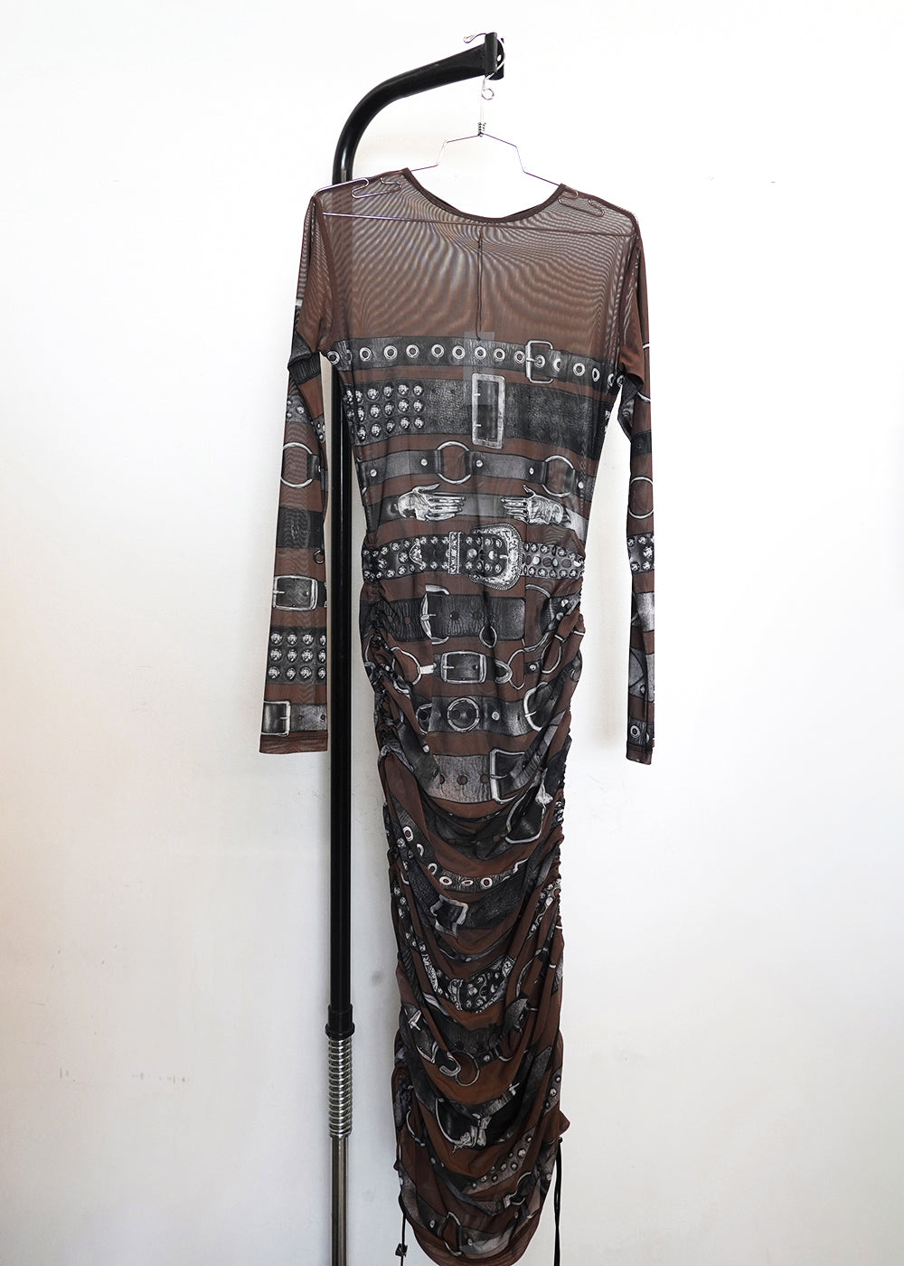 SAMPLE G19 - Mesh Belt Dress - 3