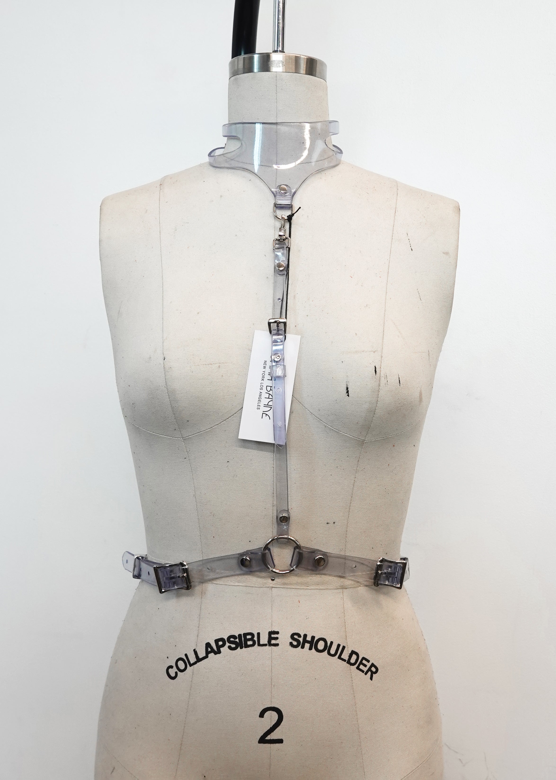 SAMPLE H18 - Garter Collar Harness - M/L