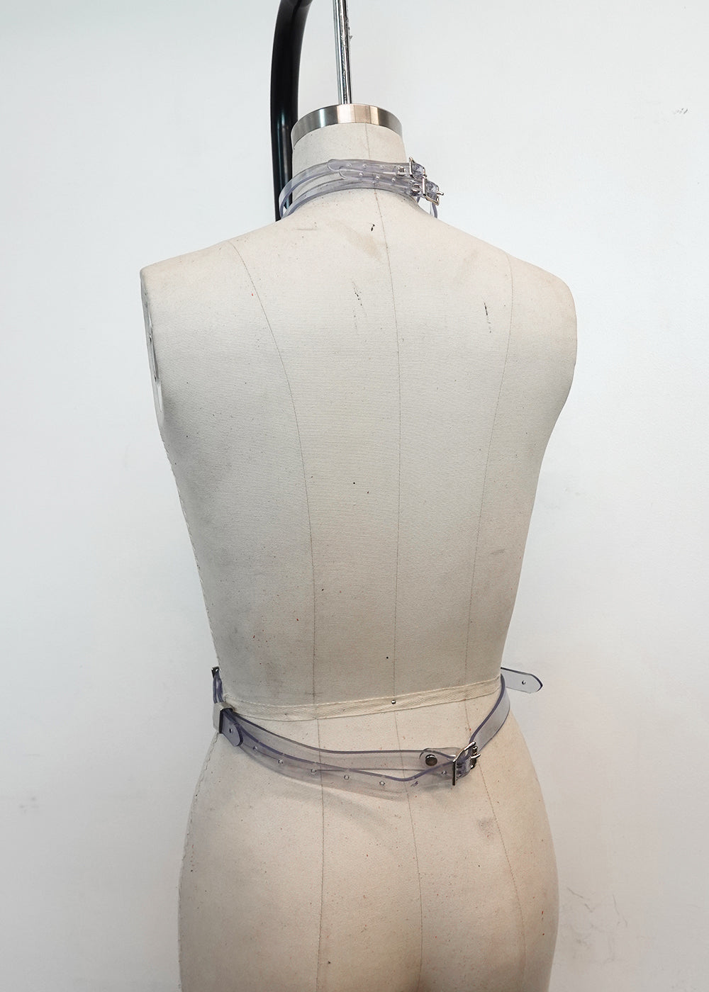 SAMPLE H18 - Garter Collar Harness - M/L