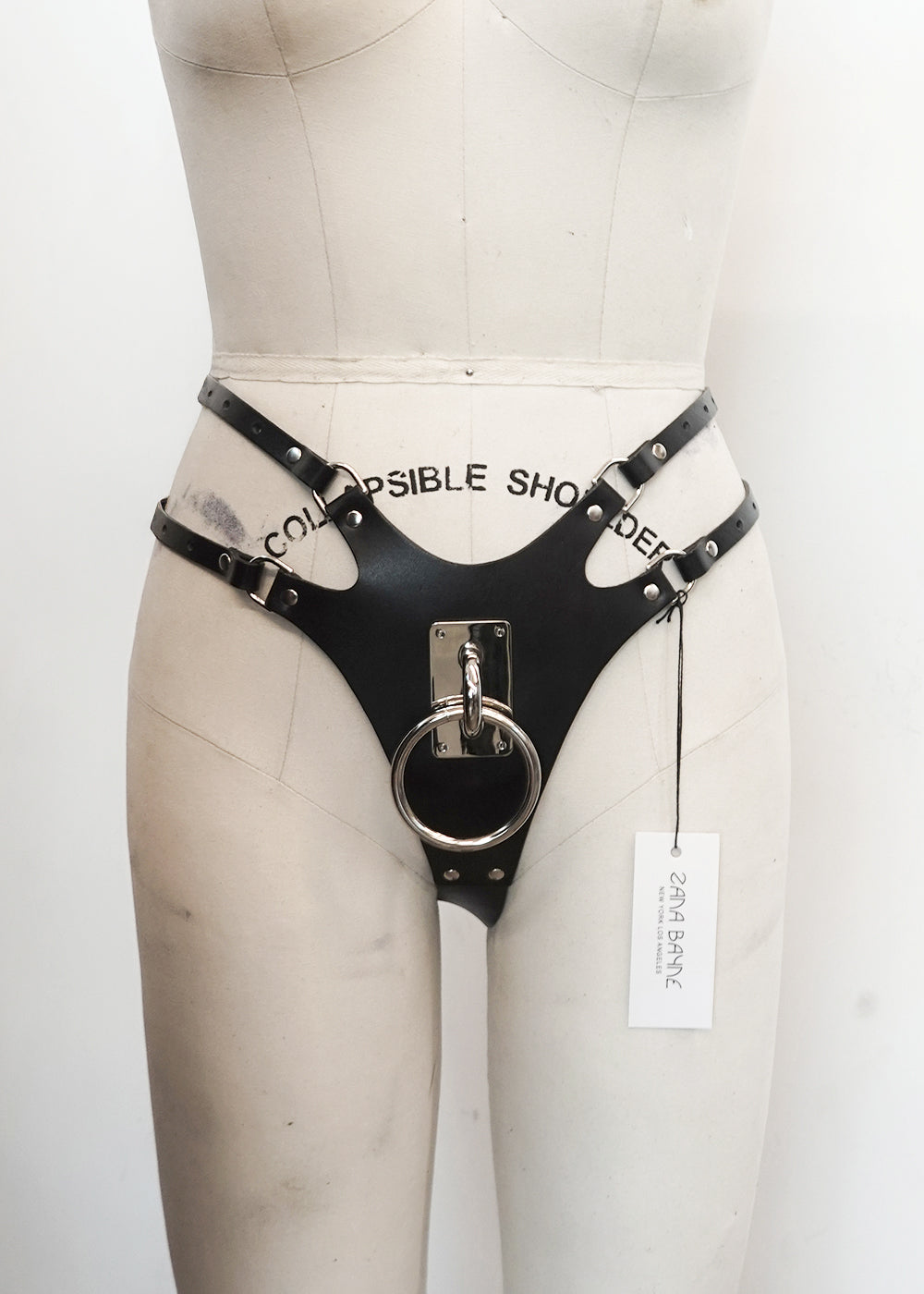 SAMPLE H29 - Z-String Choker Thong - M