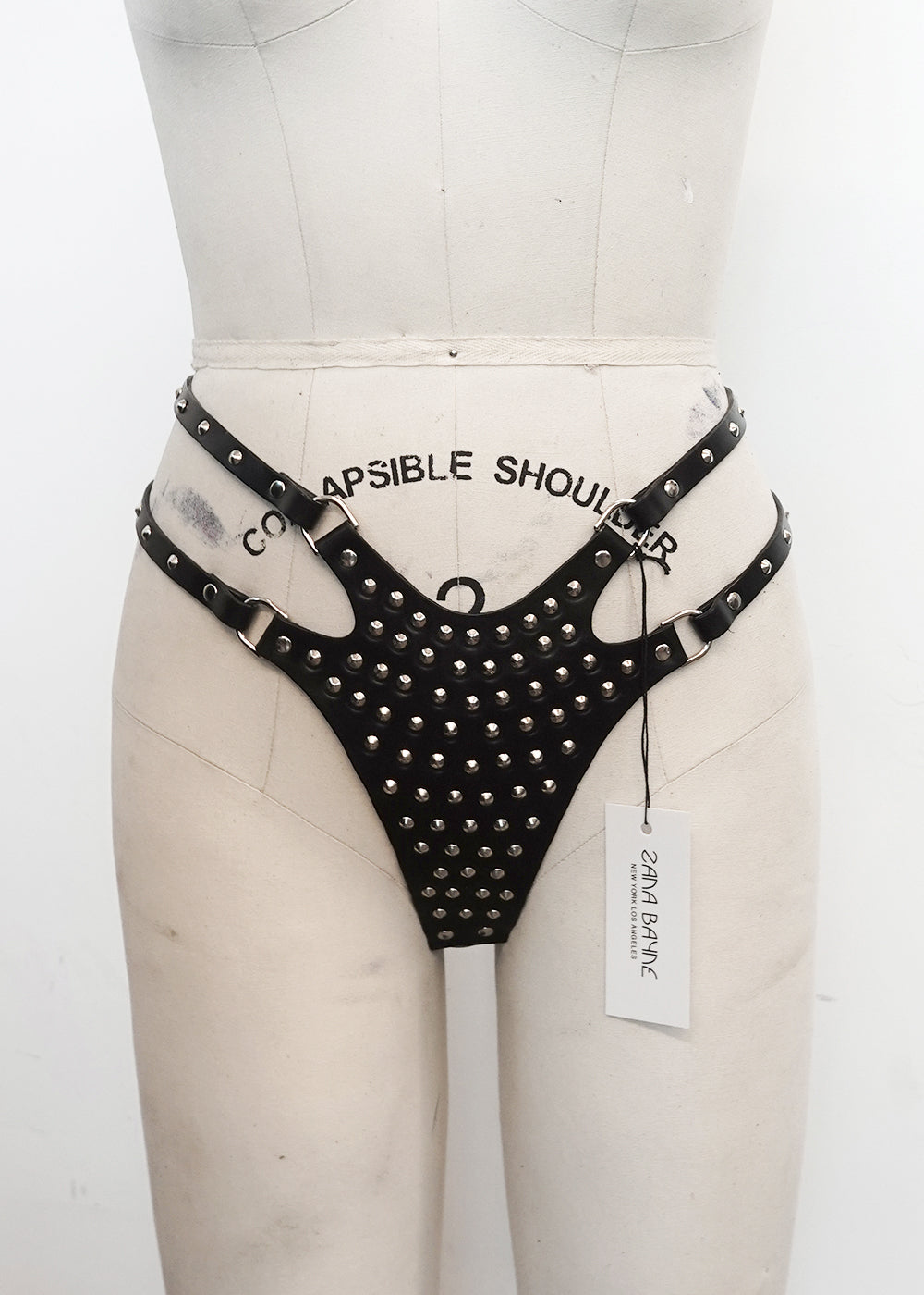 SAMPLE H31 - Z-String Thong Studded - S/M
