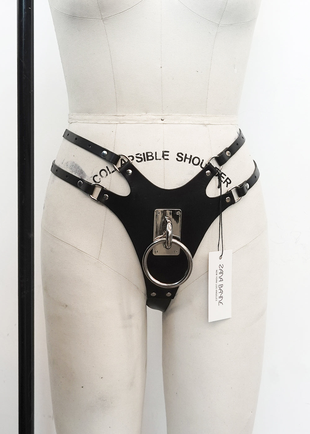 SAMPLE H35 - Z-String Choker Thong - S/M