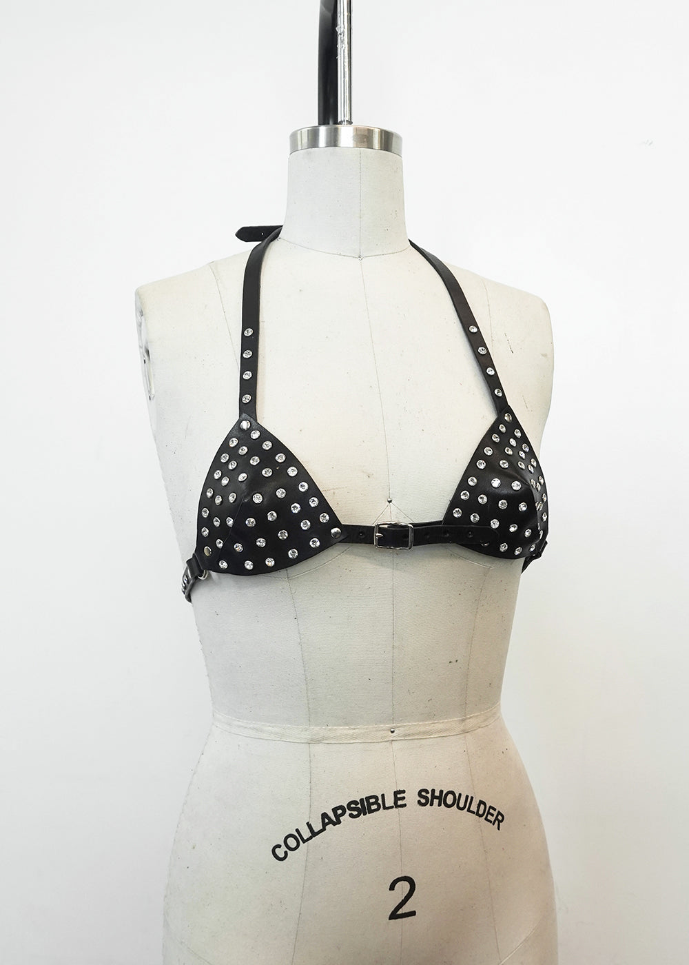 SAMPLE T04 - Petite Triangle Bra Crystal - S