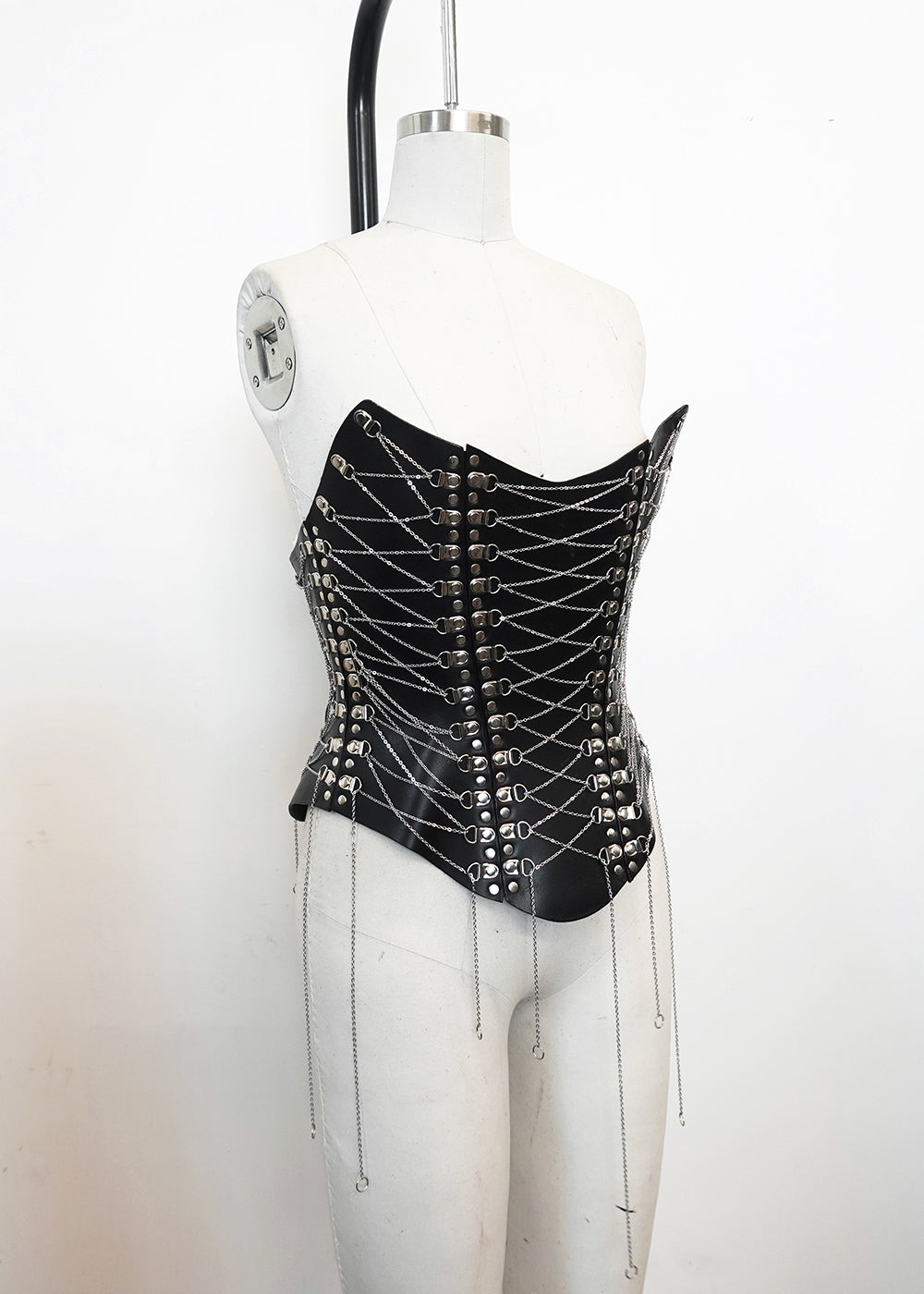 SAMPLE T13 - Selina Corset with Chains - S/M