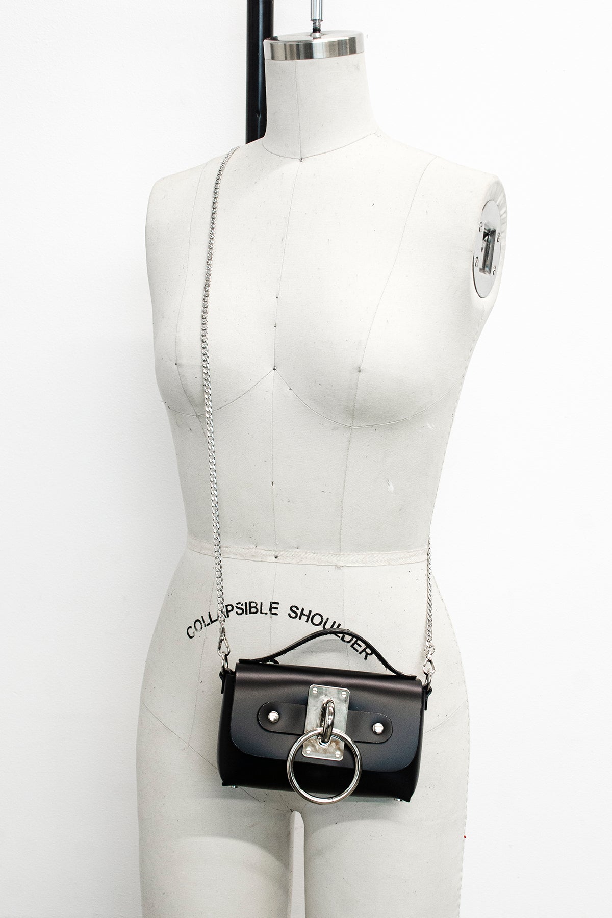 Mini Choker Bag - Clear PVC (Vegan) - Zana Bayne