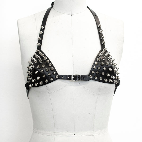 Petite Triangle Bra - Spiked – Zana Bayne