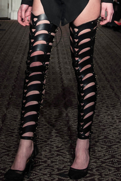 Thigh High Cut-Out Bootstraps