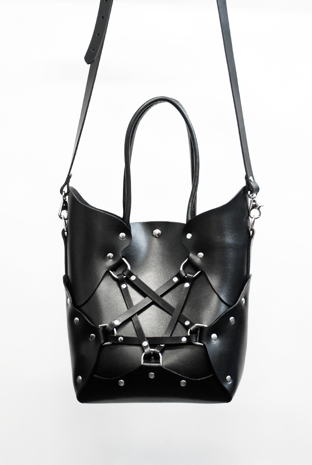 Pentagram Handbag - Black