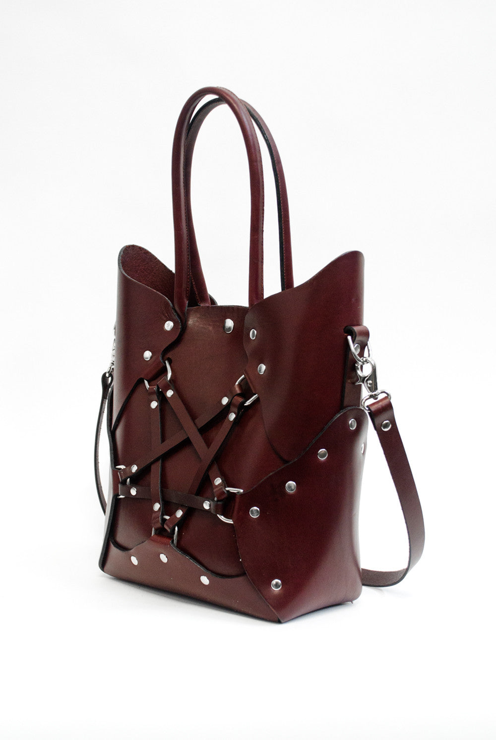 Pentagram Handbag - Oxblood