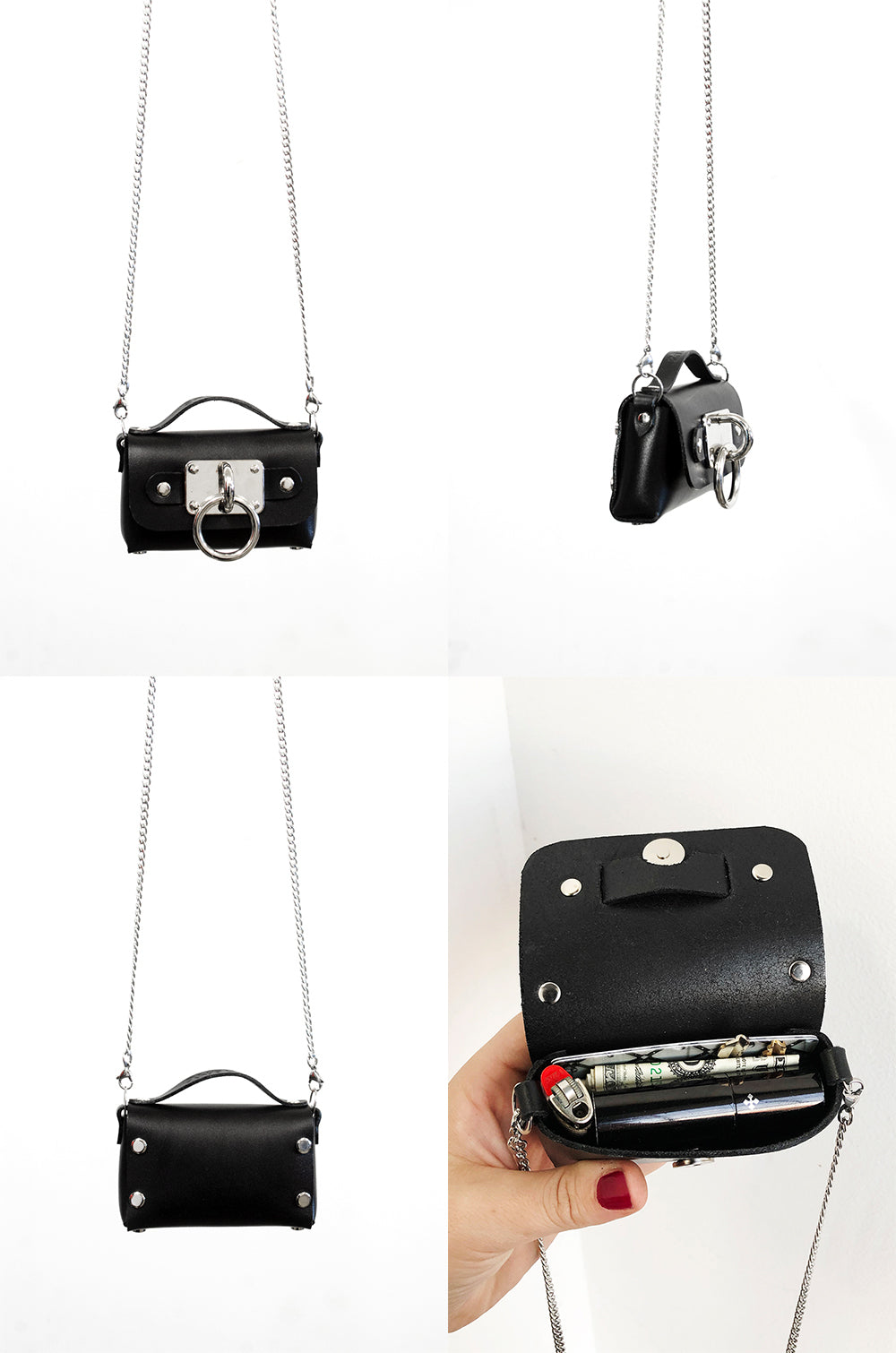 Mini Choker Bag - Black