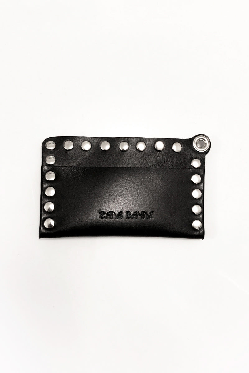 Studded Card Wallet