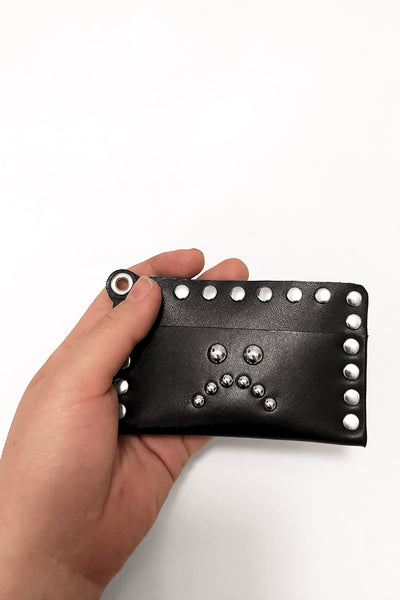 Studded Card Wallet